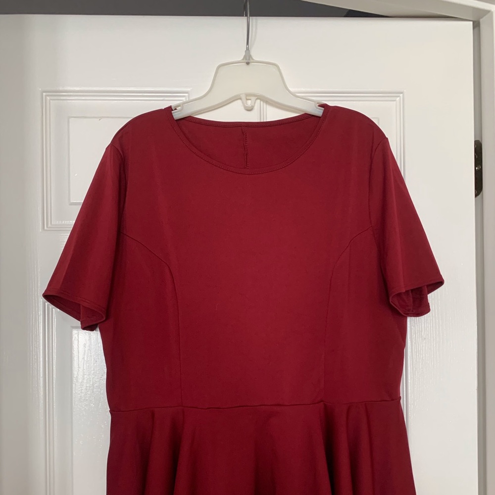 Lovely cranberry colored shirt